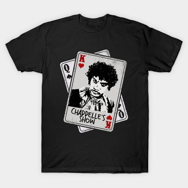 Retro Chappelle's Show Card Style T-Shirt by Slepet Anis